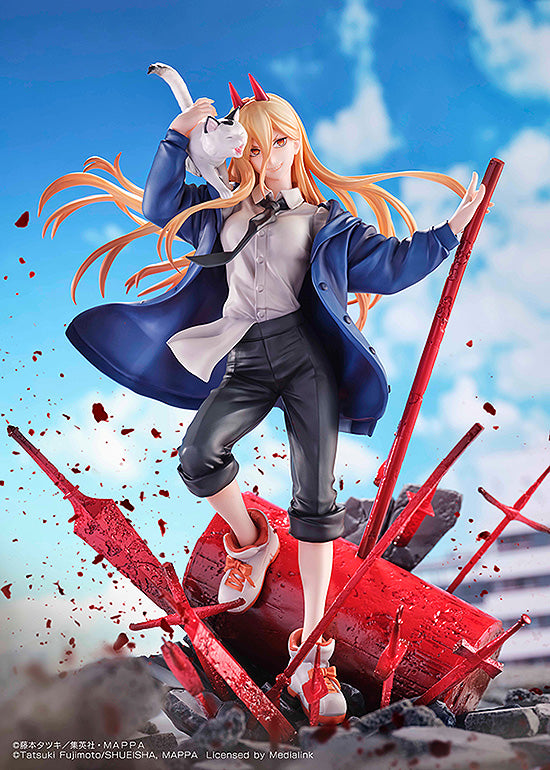 CHAINSAW MAN Figure Power & Meowy (Good Smile Company Official)